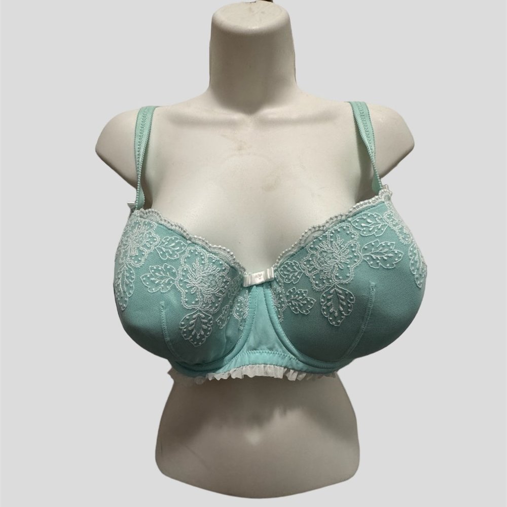 Adore me 42c teal bra with underwire